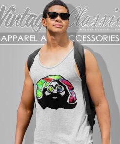 Jerry Garcia Face Tie Dye Shirt 4 Jerry Garcia Face Tie Dye Tank Top Racerback