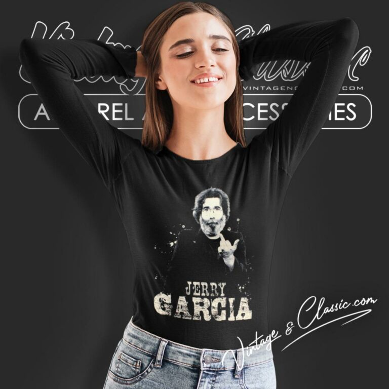 Jerry Garcia Finger Long Sleeve Tee Jerry Garcia Finger Long Sleeve Tee