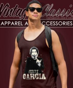 Jerry Garcia Finger Shirt 4 Jerry Garcia Finger Tank Top Racerback