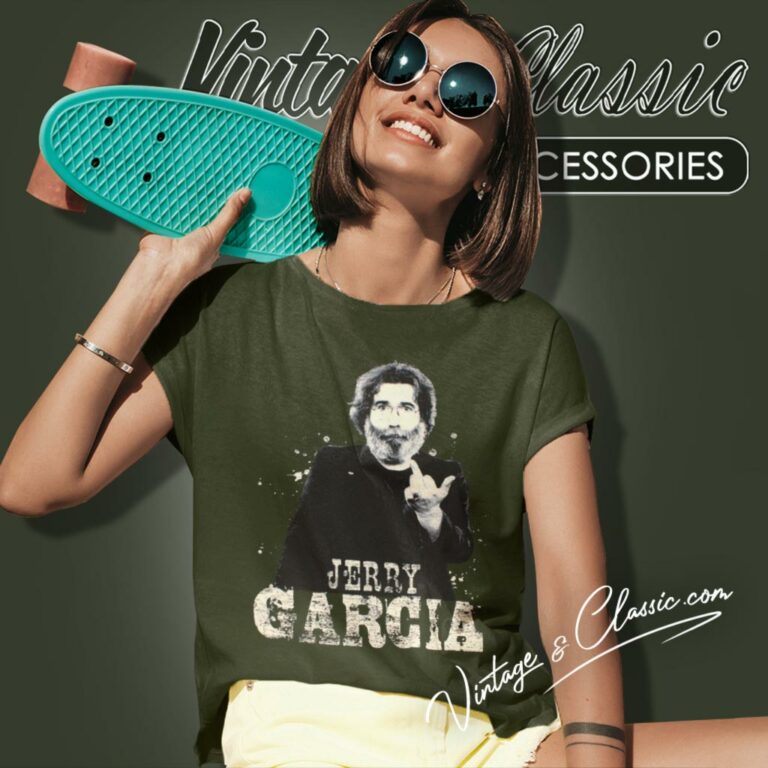 Jerry Garcia Finger Women T Shirt Jerry Garcia Finger Women T Shirt