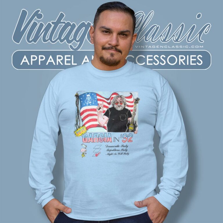 Jerry Garcia For President Long Sleeve Tee Jerry Garcia For President Long Sleeve Tee