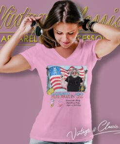 Jerry Garcia For President V Neck TShirt