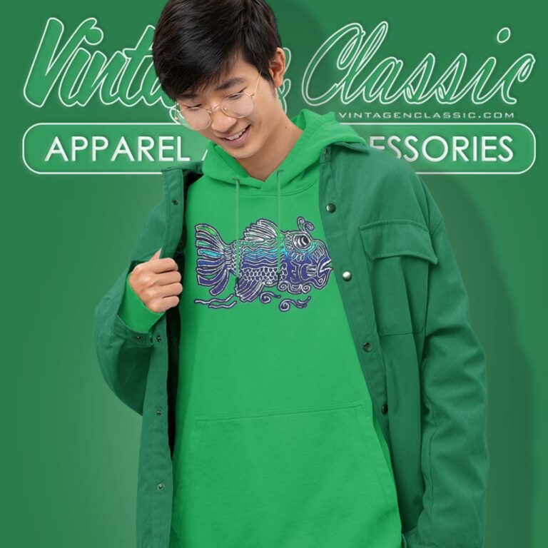 Jerry Garcia Fish Hoodie Jerry Garcia Fish Hoodie