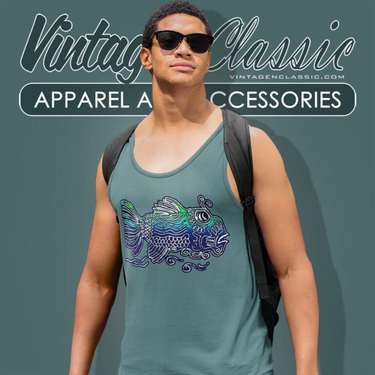 Jerry Garcia Fish Tank Top Racerback Jerry Garcia Fish Tank Top Racerback