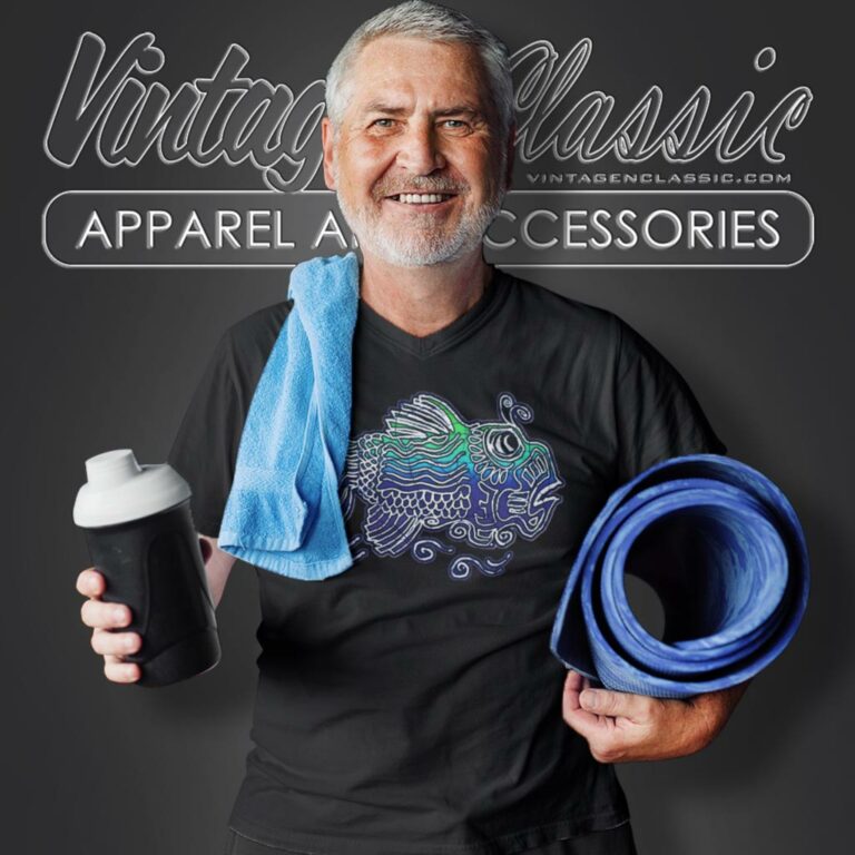 Jerry Garcia Fish V Neck TShirt Jerry Garcia Fish V Neck TShirt