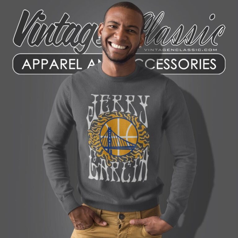 Jerry Garcia Golden State Warriors Sweatshirt Jerry Garcia Golden State Warriors Sweatshirt