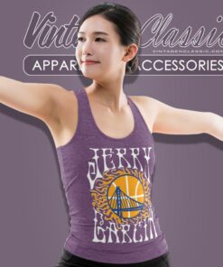 Jerry Garcia Golden State Warriors Tank Top Racerback