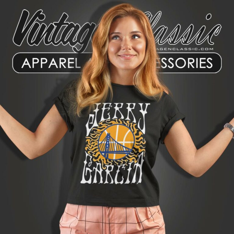 Jerry Garcia Golden State Warriors Women T Shirt Jerry Garcia Golden State Warriors Women T Shirt