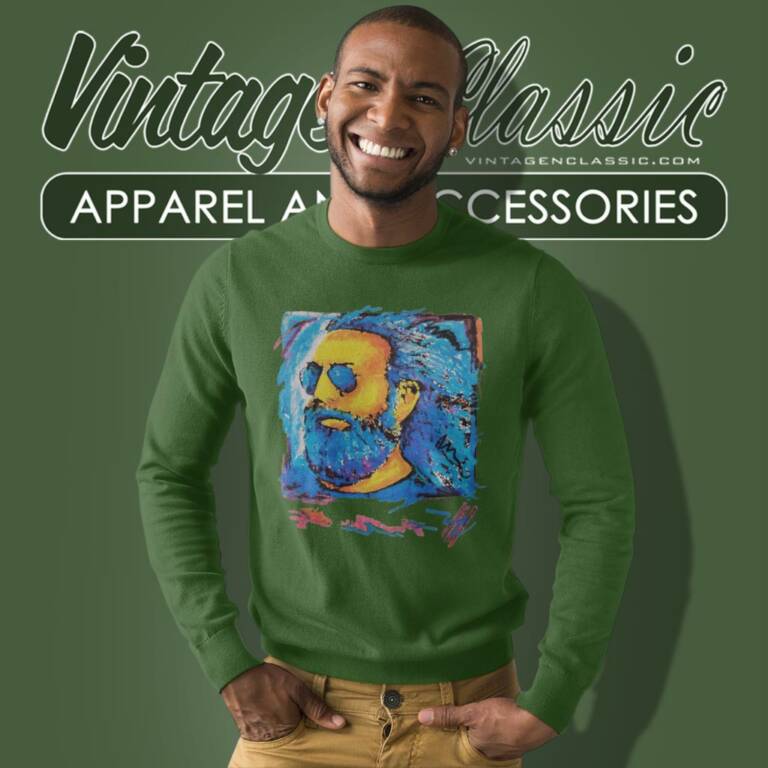 Jerry Garcia Grateful Dead 1995 Sweatshirt Jerry Garcia Grateful Dead 1995 Sweatshirt