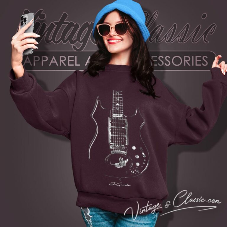 Jerry Garcia Grateful Dead Guitar Sweatshirt Jerry Garcia Grateful Dead Guitar Sweatshirt