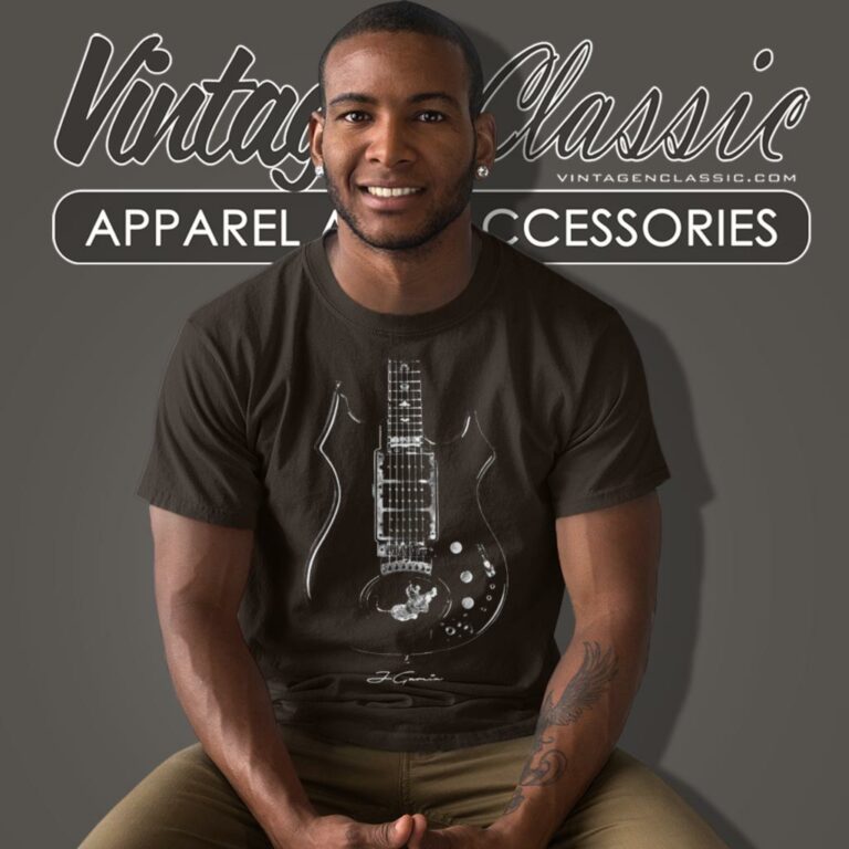 Jerry Garcia Grateful Dead Guitar T Shirt Jerry Garcia Grateful Dead Guitar T Shirt