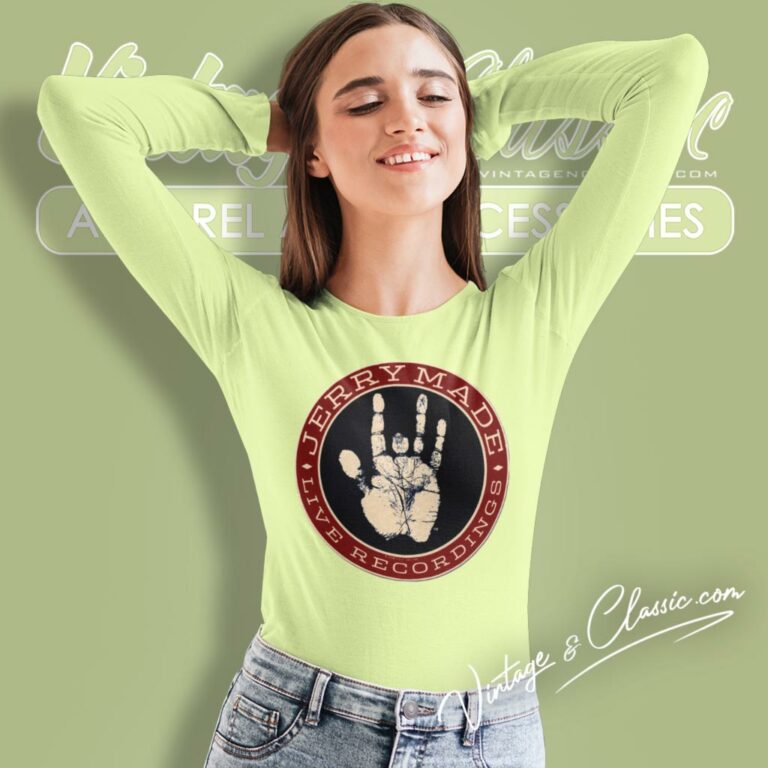 Jerry Garcia Jerry Made Long Sleeve Tee Jerry Garcia Jerry Made Long Sleeve Tee