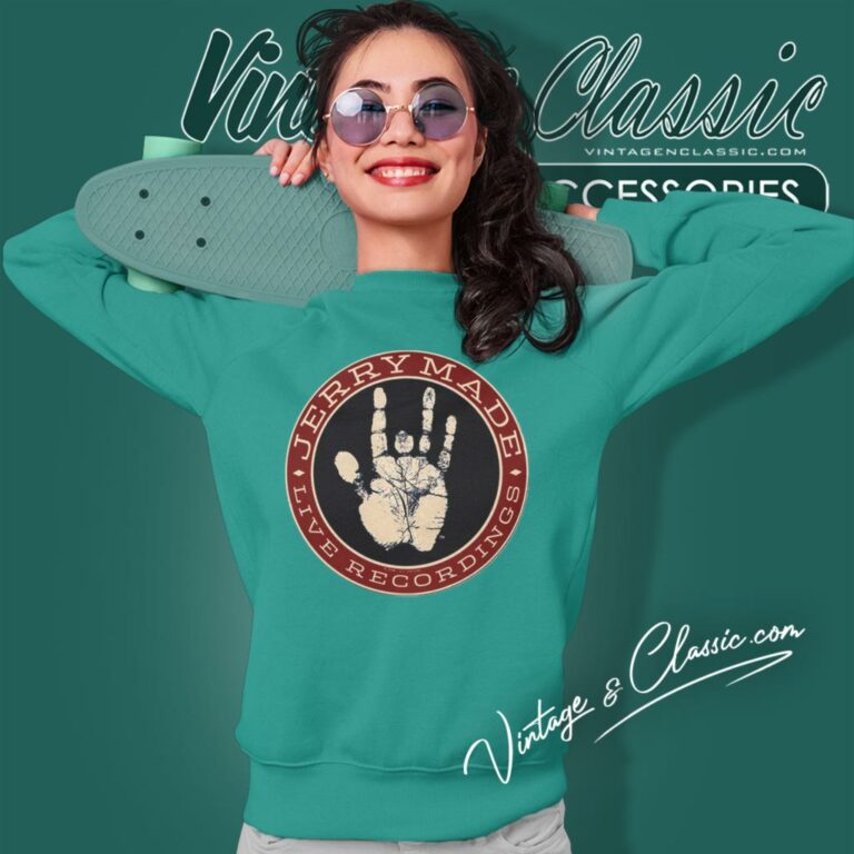 Jerry Garcia Jerry Made Sweatshirt Jerry Garcia Jerry Made Sweatshirt