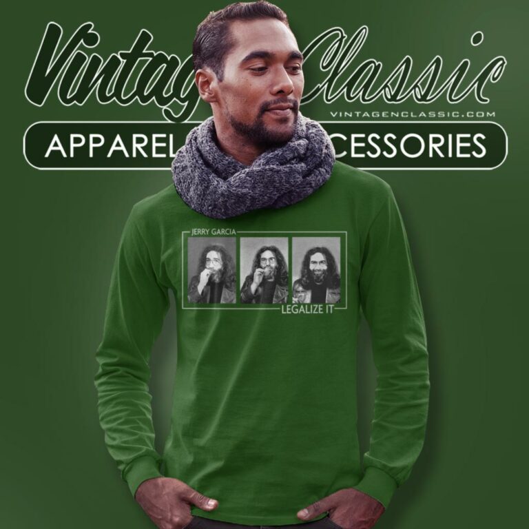 Jerry Garcia Legalize It Long Sleeve Tee Jerry Garcia Legalize It Long Sleeve Tee