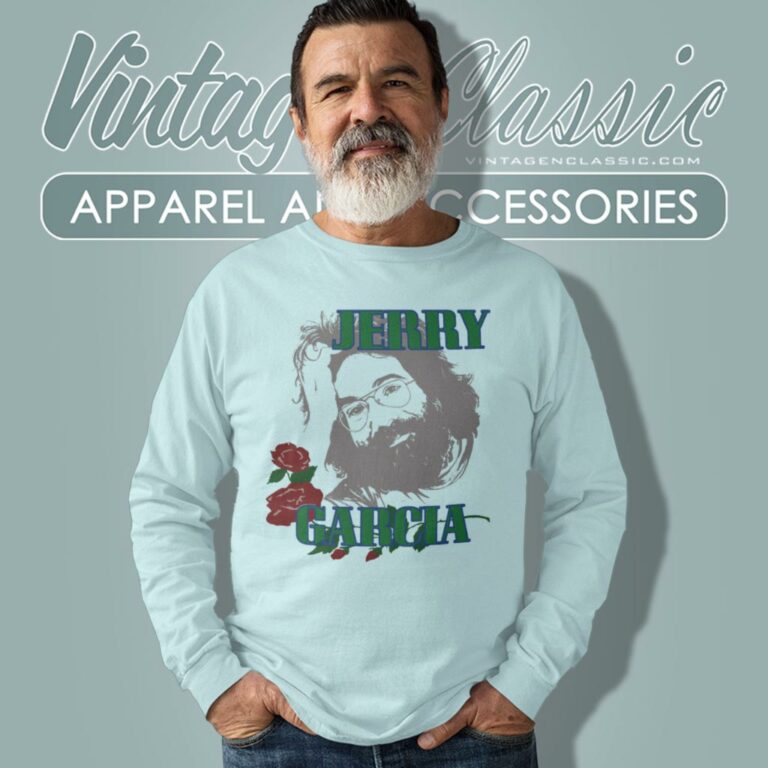 Jerry Garcia Live In Concert 1980 Long Sleeve Tee Jerry Garcia Live In Concert 1980 Long Sleeve Tee