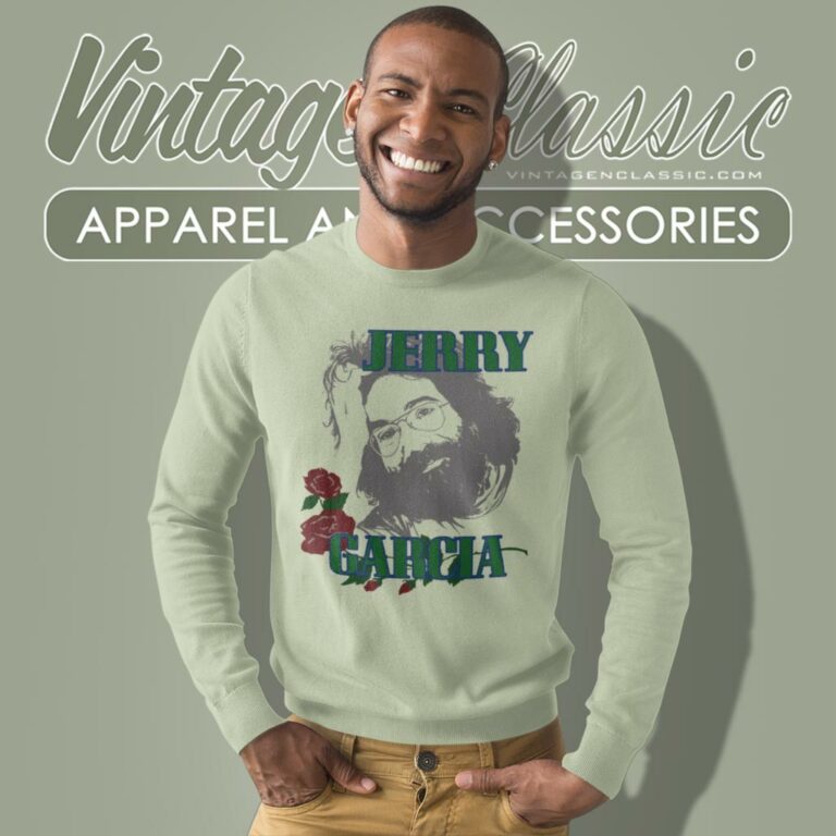 Jerry Garcia Live In Concert 1980 Sweatshirt Jerry Garcia Live In Concert 1980 Sweatshirt
