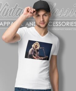 Jerry Garcia Live In Concert V Neck TShirt