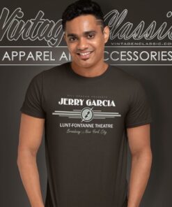 Jerry Garcia Lunt Fontanne Theatre T Shirt
