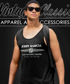 Jerry Garcia Lunt Fontanne Theatre Tank Top Racerback