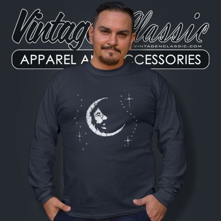 Jerry Garcia Moon Long Sleeve Tee Jerry Garcia Moon Long Sleeve Tee