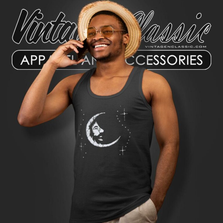 Jerry Garcia Moon Tank Top Racerback Jerry Garcia Moon Tank Top Racerback