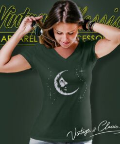 Jerry Garcia Moon Shirt 5 Jerry Garcia Moon V Neck TShirt