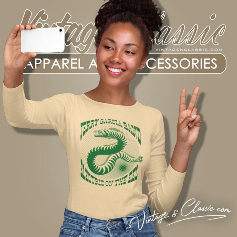 Jerry Garcia Shirt Electric On The Eel Long Sleeve Tee Jerry Garcia Shirt Electric On The Eel Long Sleeve Tee