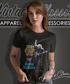 Jerry Garcia Shoreline Amphitheater Women T Shirt