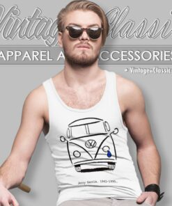 Jerry Garcia Volkswagen Driver Gear Tank Top Racerback