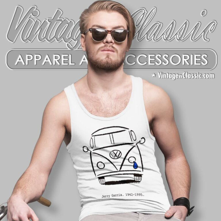 Jerry Garcia Volkswagen Driver Gear Tank Top Racerback Jerry Garcia Volkswagen Driver Gear Tank Top Racerback
