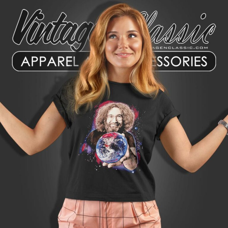 Jerry Garcia World To Give Women T Shirt Jerry Garcia World To Give Women T Shirt