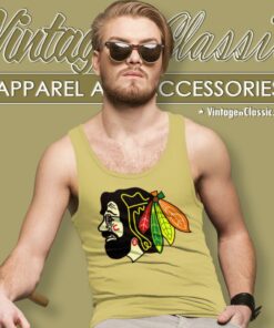 Jerry Garcia Blackhawks Shirt 4 Jerry Garcia Blackhawks Tank Top Racerback