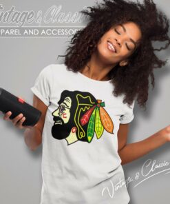 Jerry Garcia Blackhawks Shirt 6 Jerry Garcia Blackhawks T Shirt