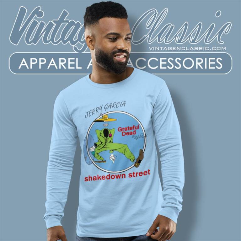 Jerry Garcia Shakedown Street Long Sleeve Tee Jerry Garcia Shakedown Street Long Sleeve Tee