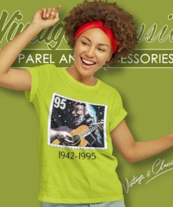 Jerry Garcia Stamp1995 Women T Shirt