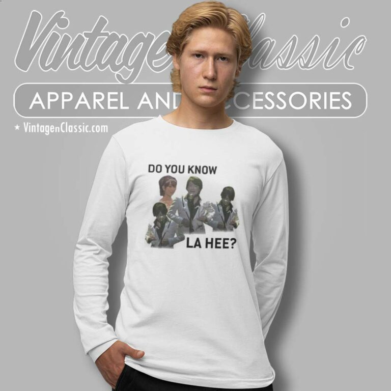 Jesse Cox Do You Know La Hee Shirt The Game Awards Long Sleeve Tee Jesse Cox Do You Know La Hee Shirt The Game Awards Long Sleeve Tee