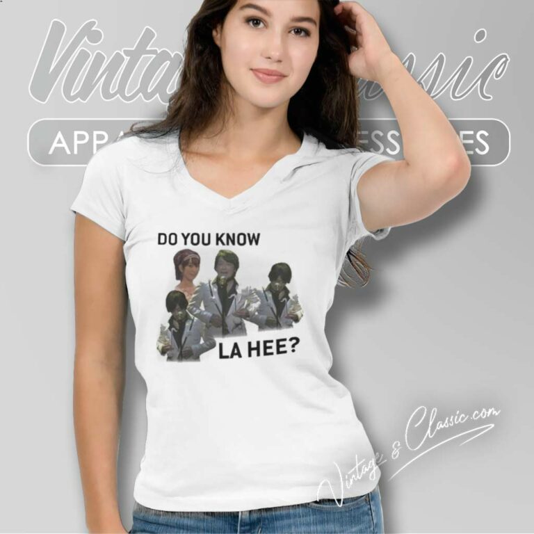 Jesse Cox Do You Know La Hee Shirt The Game Awards V Neck TShirt Jesse Cox Do You Know La Hee Shirt The Game Awards V Neck TShirt