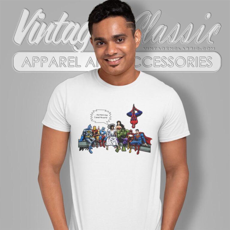 Jesus And Superheroes And Thats How I Saved The World T Shirt Jesus And Superheroes And Thats How I Saved The World T Shirt