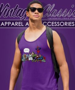 Jesus And Superheroes And Thats How I Saved The World Tank Top Racerback