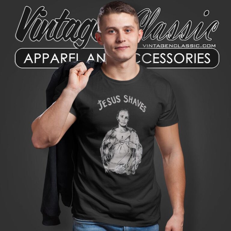 Jesus Shaves Funny Christian T Shirt Jesus Shaves Funny Christian T Shirt