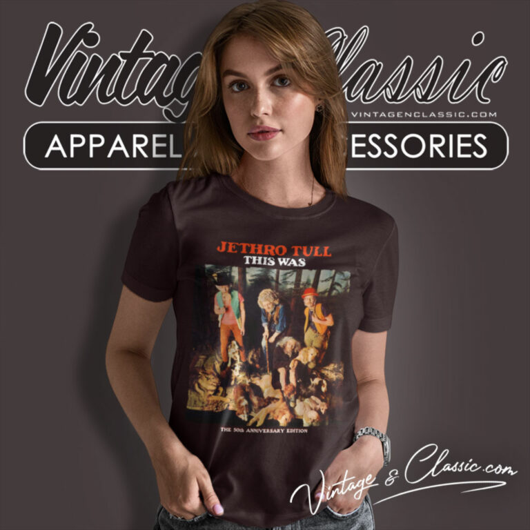 Jethro Tull 50th Anniversary Women T Shirt Jethro Tull 50th Anniversary Women T Shirt