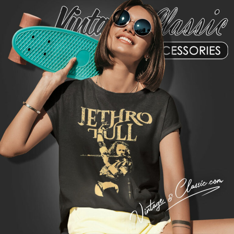 Jethro Tull Ian Anderson Women T Shirt Jethro Tull Ian Anderson Women T Shirt