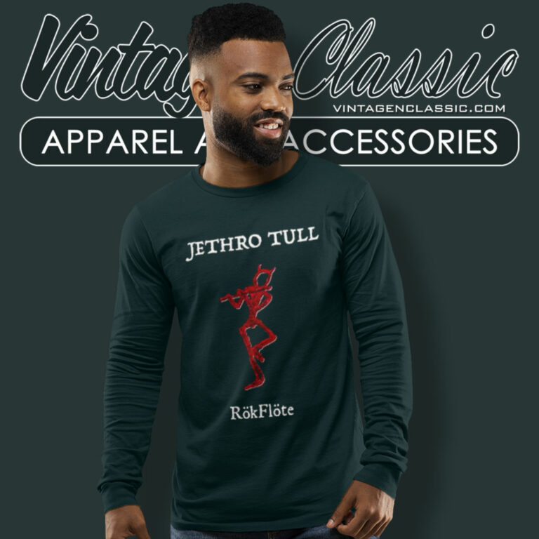 Jethro Tull Rokflote Long Sleeve Tee Jethro Tull Rokflote Long Sleeve Tee