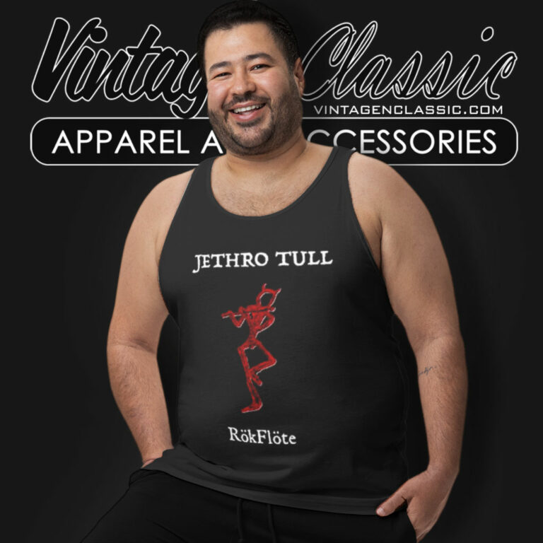 Jethro Tull Rokflote Tank Top Racerback Jethro Tull Rokflote Tank Top Racerback