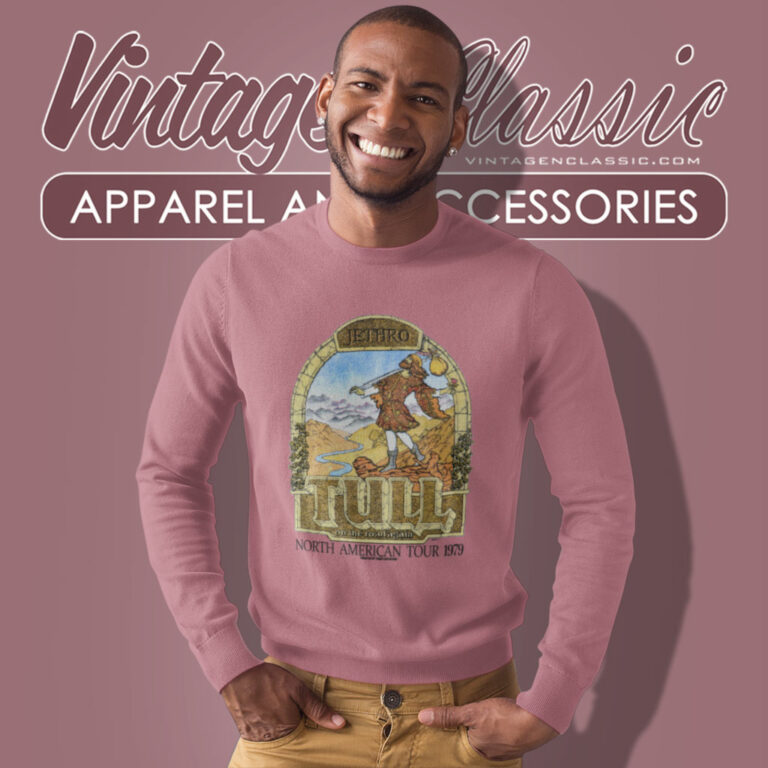 Jethro Tull Shirt North America Tour 79 Sweatshirt Jethro Tull Shirt North America Tour 79 Sweatshirt