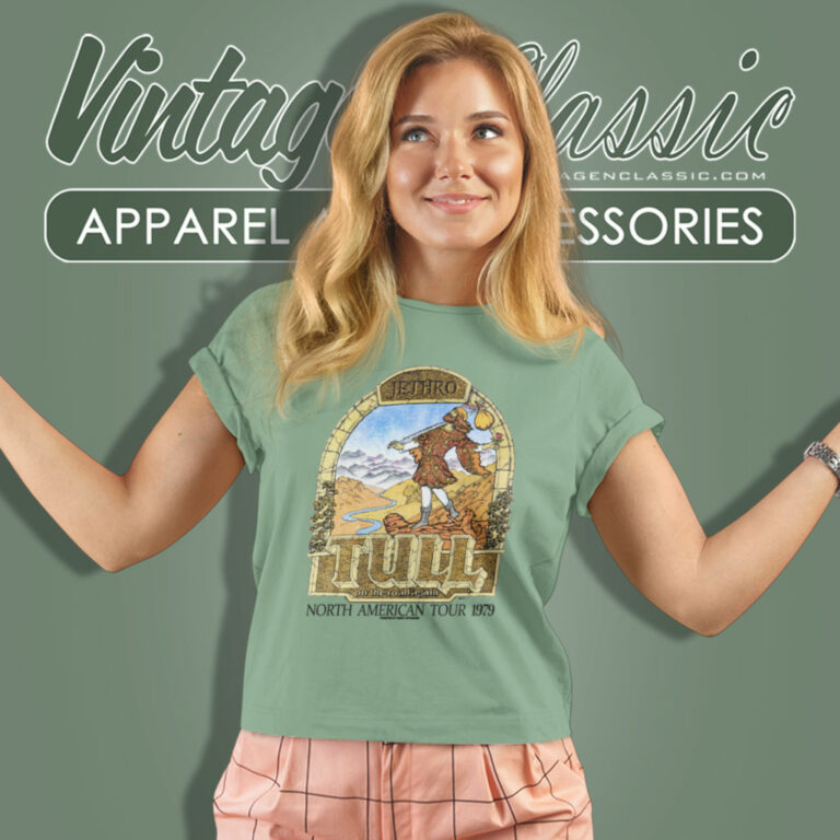 Jethro Tull Shirt North America Tour 79 Women T Shirt Jethro Tull Shirt North America Tour 79 Women T Shirt