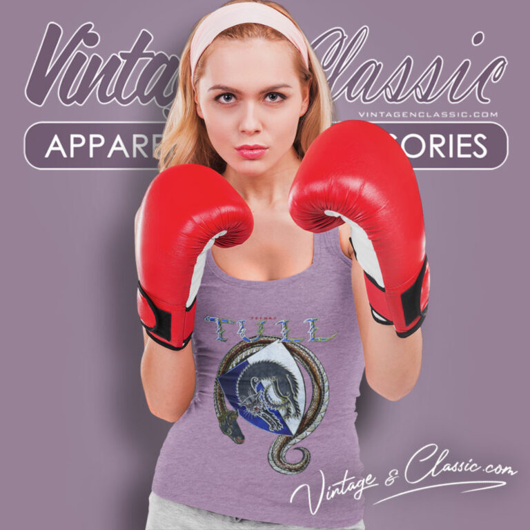 Jethro Tull Throwback Tour Tank Top Racerback Jethro Tull Throwback Tour Tank Top Racerback