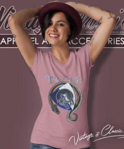 Jethro Tull Throwback Tour V Neck TShirt