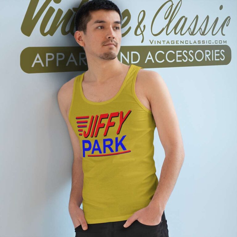 Jiffy Park Kramer Tank Top Racerback Jiffy Park Kramer Tank Top Racerback
