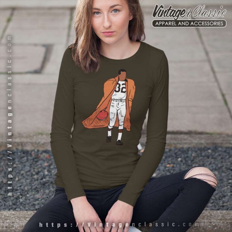 Jim Brown Iconic Pose Shirt Rest In Peace Jim Brown 1936 2023 Long Sleeve Tee Jim Brown Iconic Pose Shirt Rest In Peace Jim Brown 1936 2023 Long Sleeve Tee